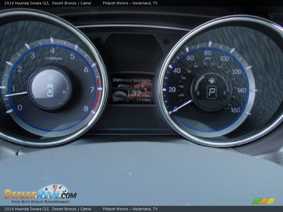 2014 Hyundai Sonata GLS Desert Bronze / Camel Photo #30