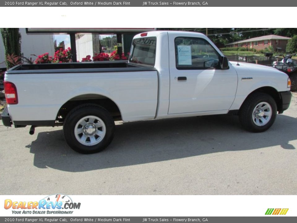 2010 Ford Ranger XL Regular Cab Oxford White / Medium Dark Flint Photo #7