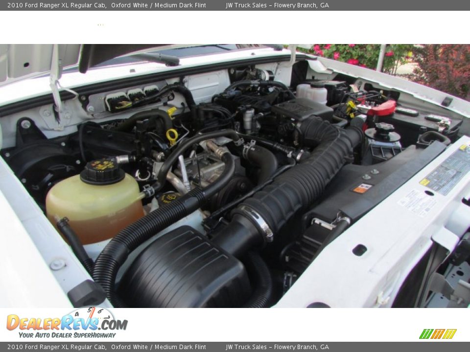 2010 Ford Ranger XL Regular Cab Oxford White / Medium Dark Flint Photo #12