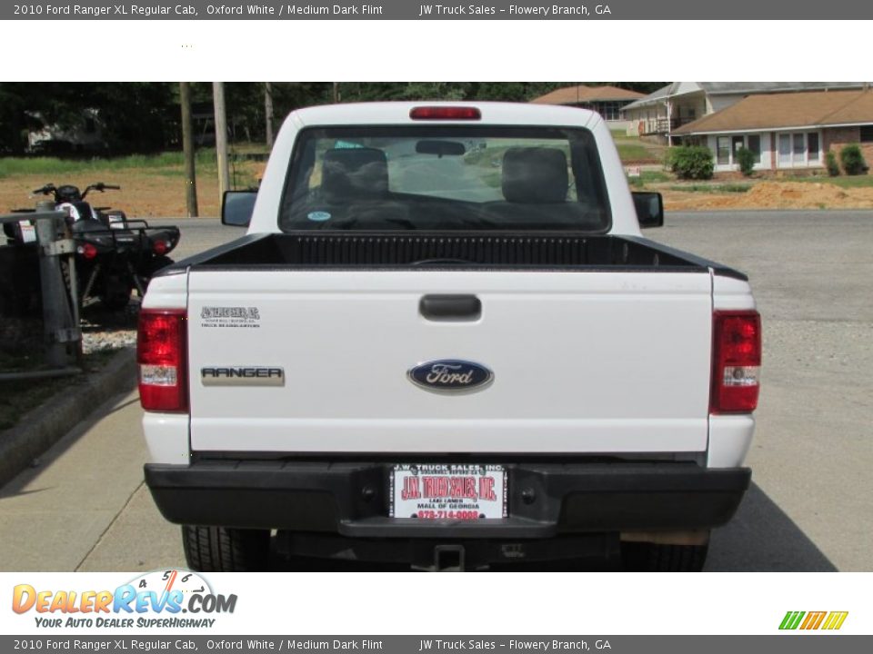 2010 Ford Ranger XL Regular Cab Oxford White / Medium Dark Flint Photo #15