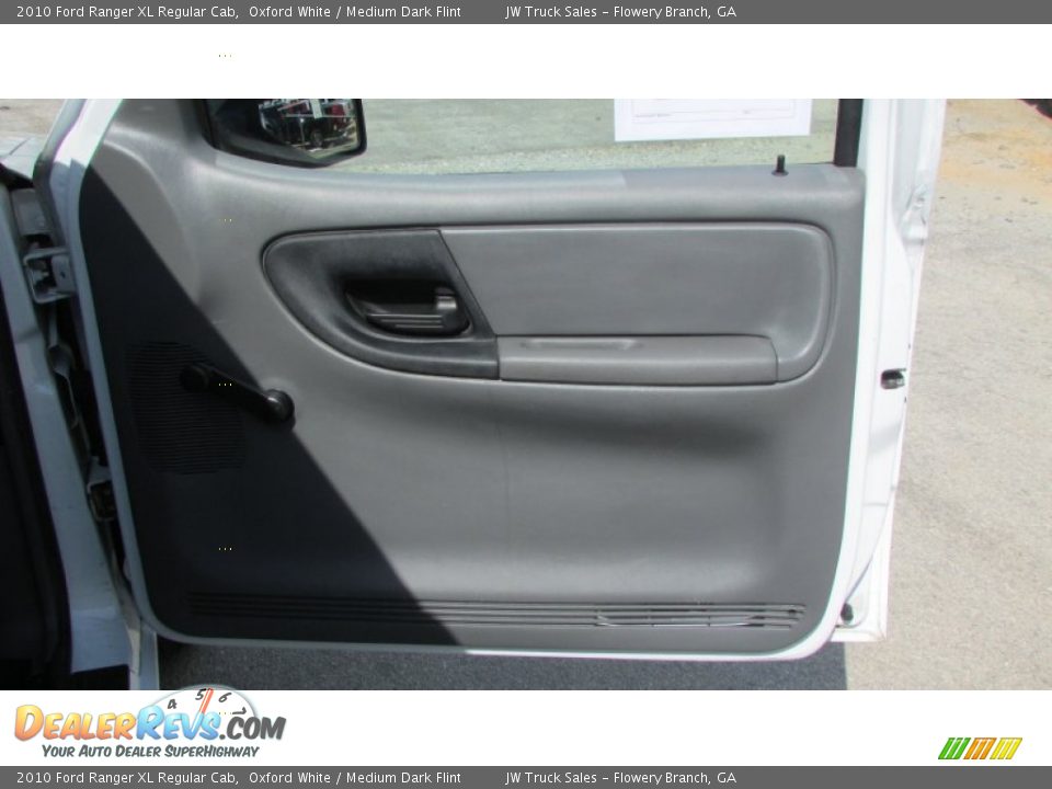 2010 Ford Ranger XL Regular Cab Oxford White / Medium Dark Flint Photo #19