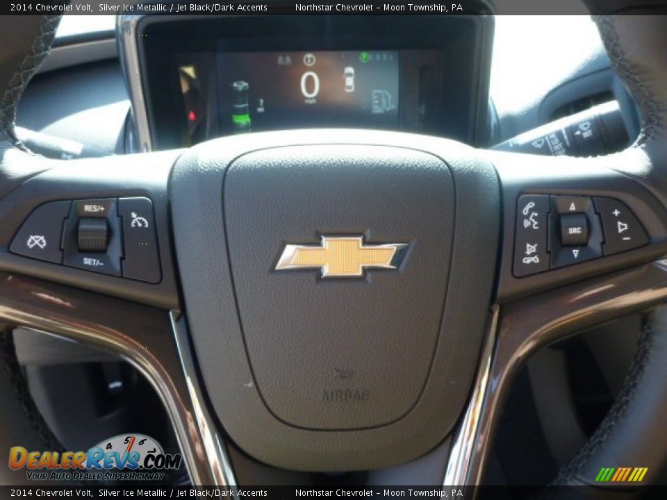 2014 Chevrolet Volt Silver Ice Metallic / Jet Black/Dark Accents Photo #15