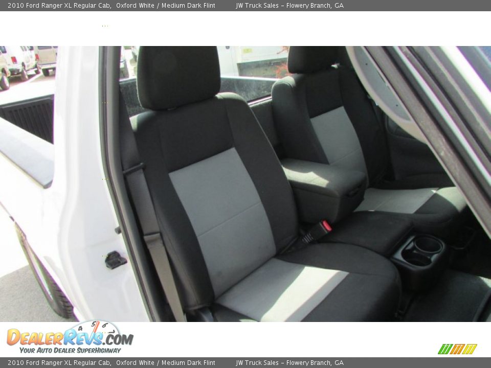 2010 Ford Ranger XL Regular Cab Oxford White / Medium Dark Flint Photo #20