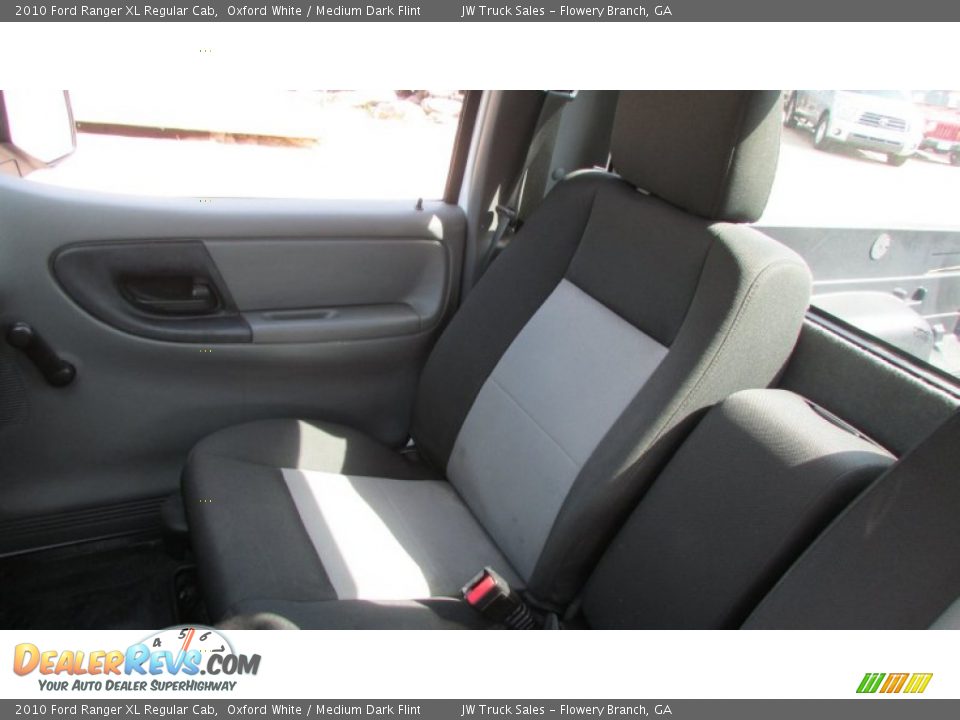 2010 Ford Ranger XL Regular Cab Oxford White / Medium Dark Flint Photo #22