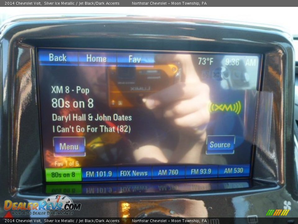 2014 Chevrolet Volt Silver Ice Metallic / Jet Black/Dark Accents Photo #18