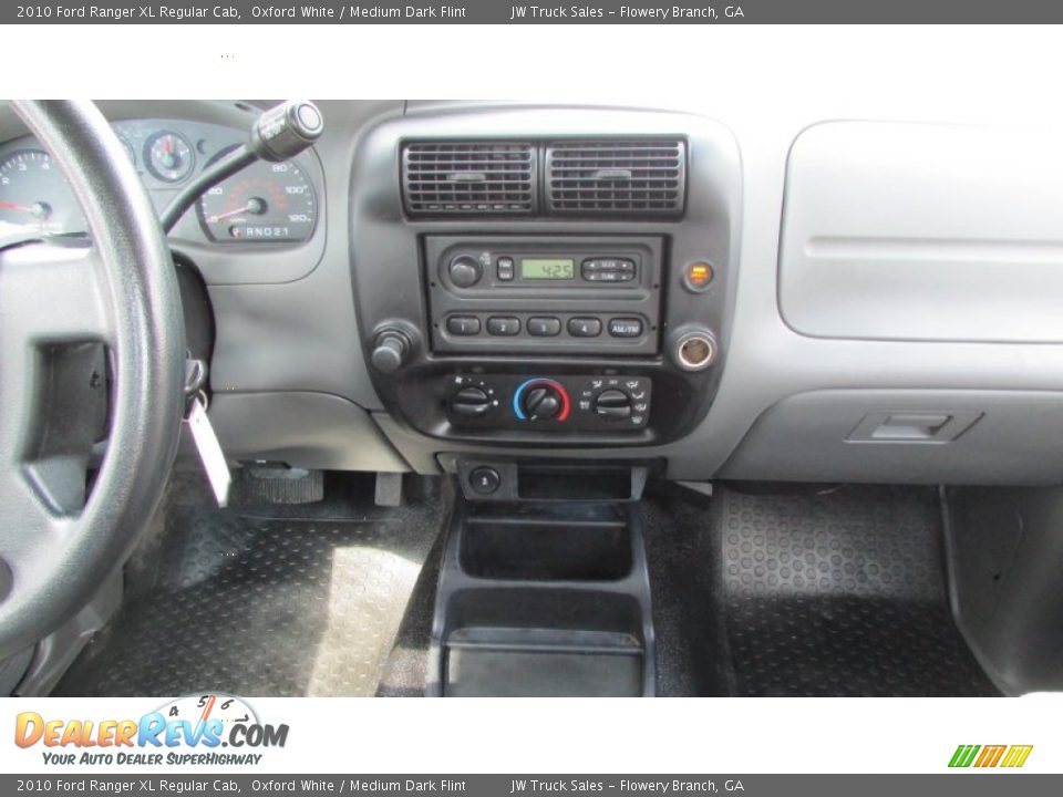 2010 Ford Ranger XL Regular Cab Oxford White / Medium Dark Flint Photo #26