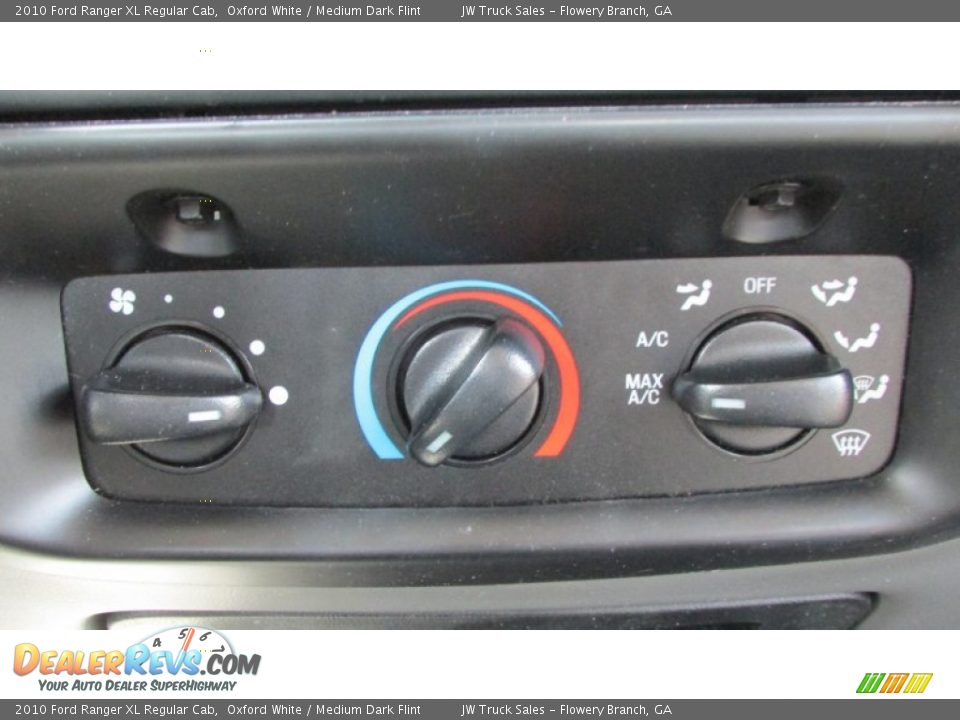 2010 Ford Ranger XL Regular Cab Oxford White / Medium Dark Flint Photo #28