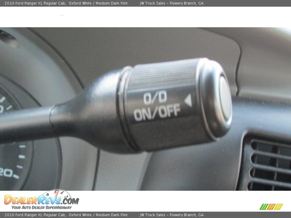 2010 Ford Ranger XL Regular Cab Oxford White / Medium Dark Flint Photo #34