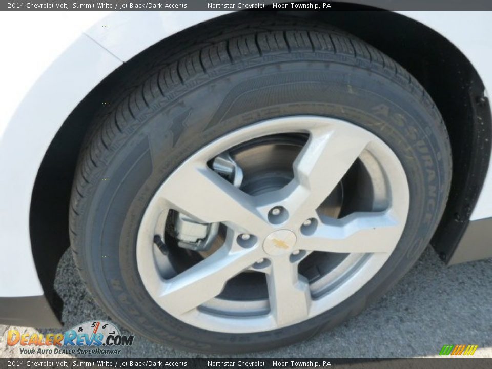 2014 Chevrolet Volt Summit White / Jet Black/Dark Accents Photo #9
