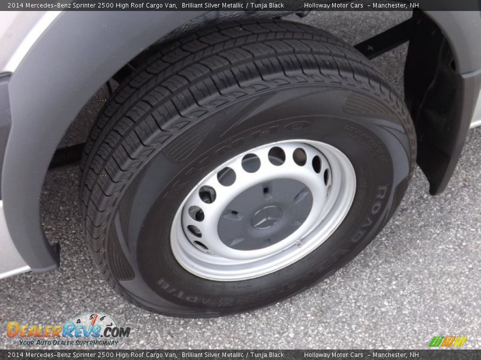 2014 Mercedes-Benz Sprinter 2500 High Roof Cargo Van Brilliant Silver Metallic / Tunja Black Photo #5
