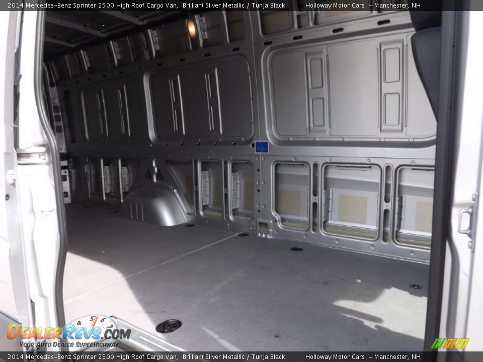 2014 Mercedes-Benz Sprinter 2500 High Roof Cargo Van Brilliant Silver Metallic / Tunja Black Photo #7