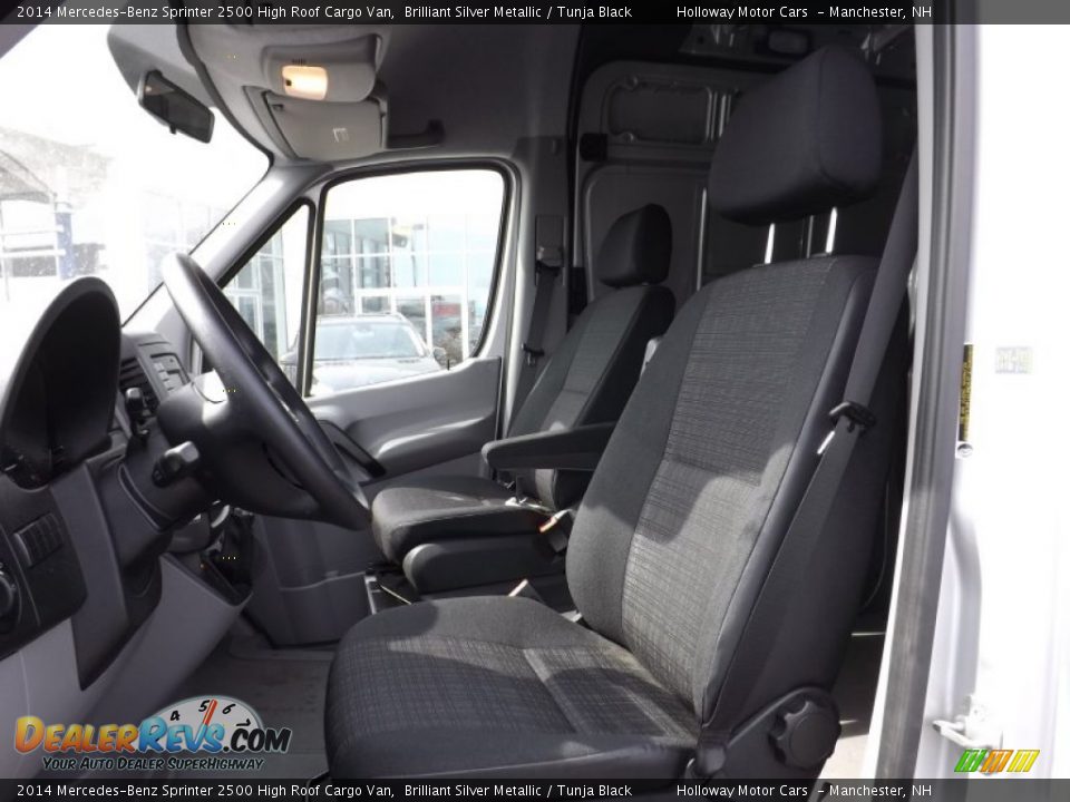 2014 Mercedes-Benz Sprinter 2500 High Roof Cargo Van Brilliant Silver Metallic / Tunja Black Photo #11