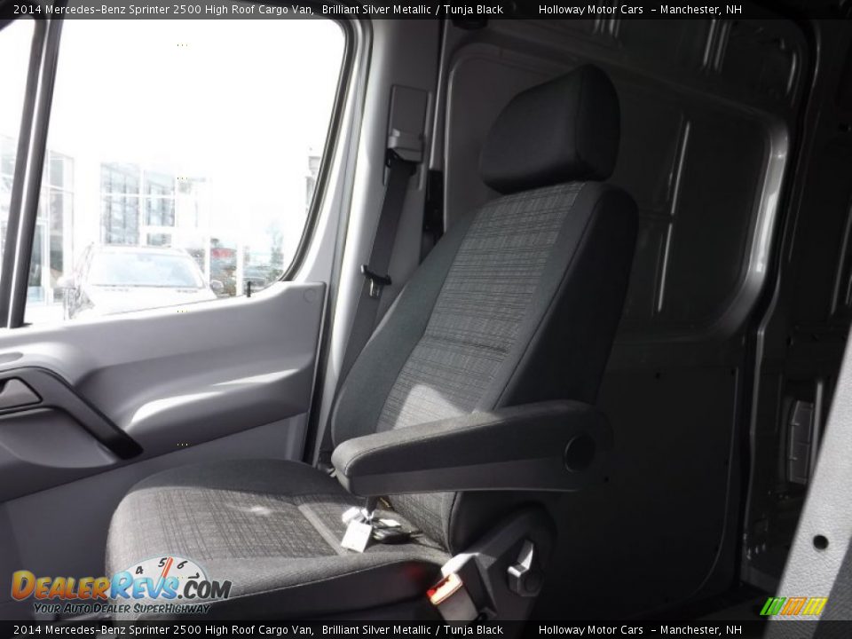 2014 Mercedes-Benz Sprinter 2500 High Roof Cargo Van Brilliant Silver Metallic / Tunja Black Photo #12