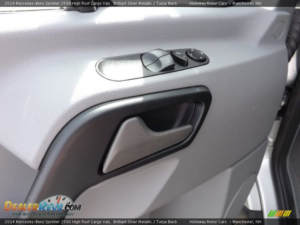 2014 Mercedes-Benz Sprinter 2500 High Roof Cargo Van Brilliant Silver Metallic / Tunja Black Photo #15
