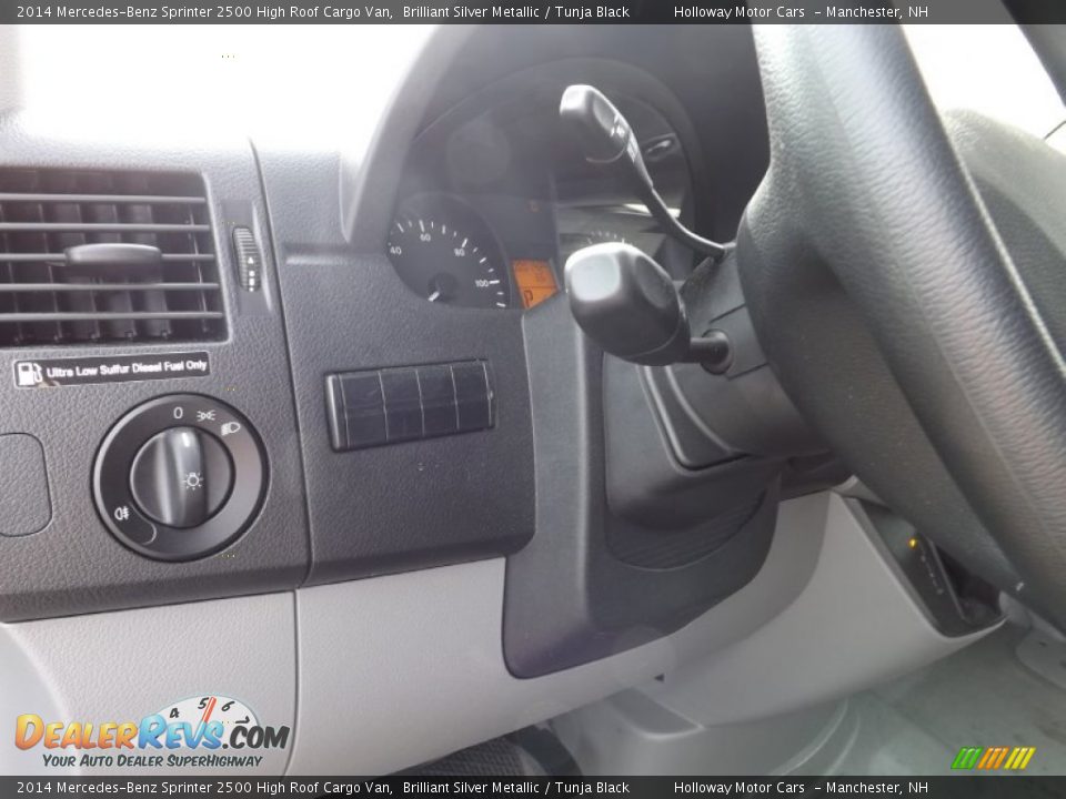 2014 Mercedes-Benz Sprinter 2500 High Roof Cargo Van Brilliant Silver Metallic / Tunja Black Photo #16