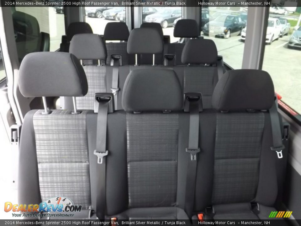 2014 Mercedes-Benz Sprinter 2500 High Roof Passenger Van Brilliant Silver Metallic / Tunja Black Photo #9