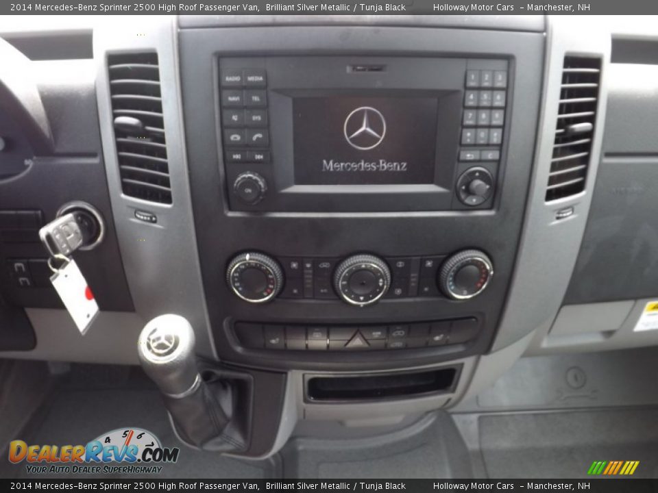 2014 Mercedes-Benz Sprinter 2500 High Roof Passenger Van Brilliant Silver Metallic / Tunja Black Photo #10