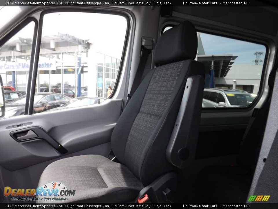2014 Mercedes-Benz Sprinter 2500 High Roof Passenger Van Brilliant Silver Metallic / Tunja Black Photo #13