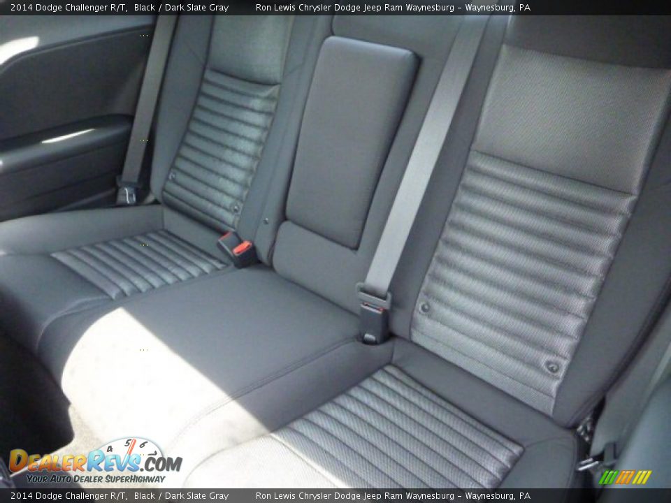 2014 Dodge Challenger R/T Black / Dark Slate Gray Photo #11