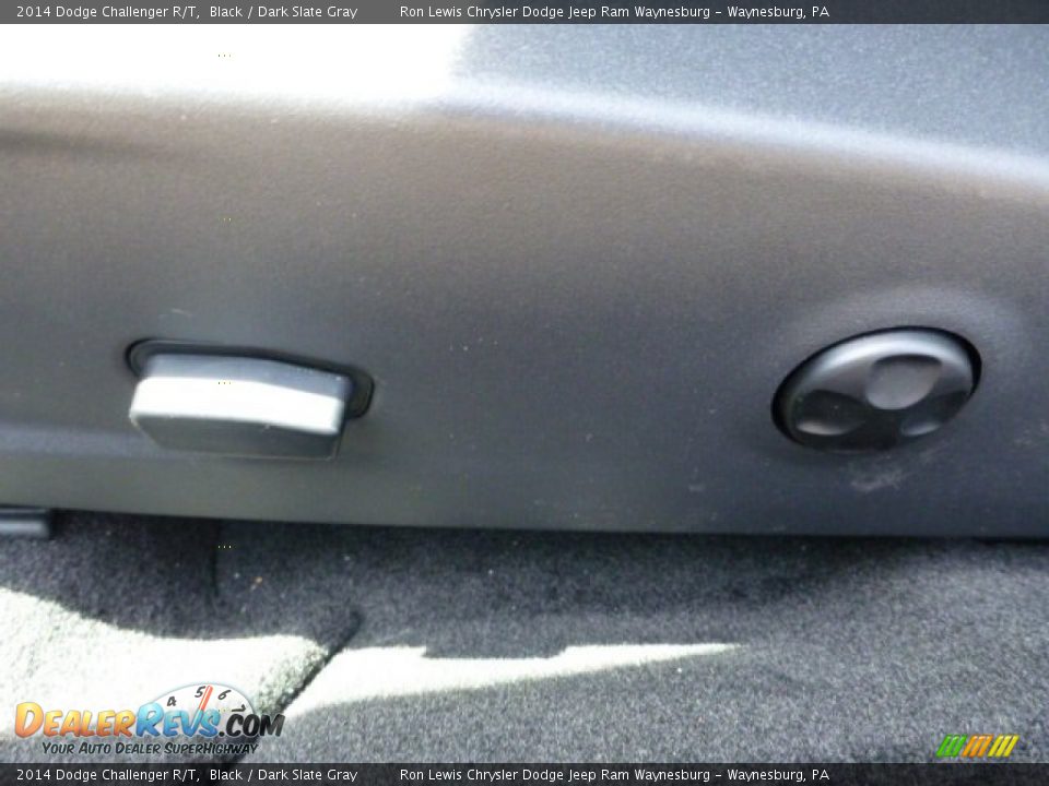 2014 Dodge Challenger R/T Black / Dark Slate Gray Photo #14