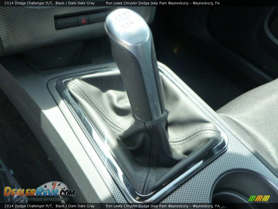 2014 Dodge Challenger R/T Black / Dark Slate Gray Photo #17