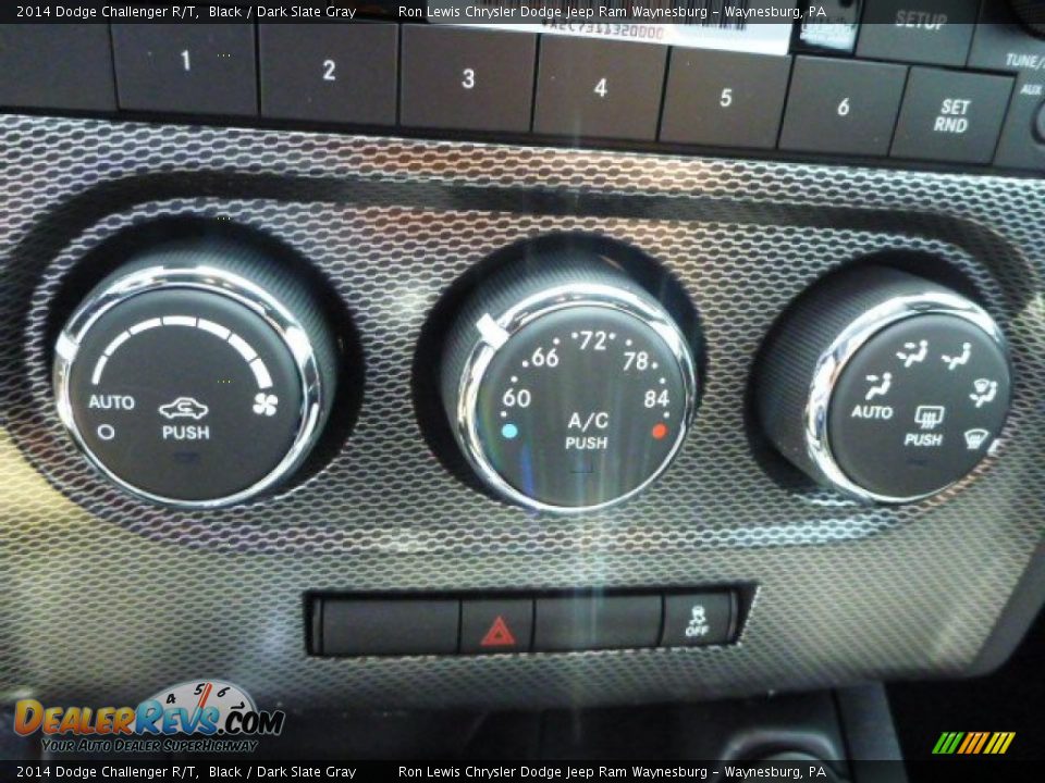 2014 Dodge Challenger R/T Black / Dark Slate Gray Photo #19