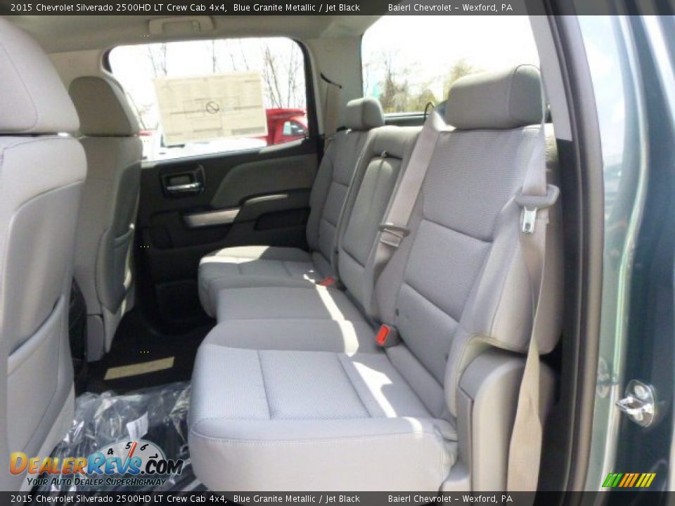 2015 Chevrolet Silverado 2500HD LT Crew Cab 4x4 Blue Granite Metallic / Jet Black Photo #11
