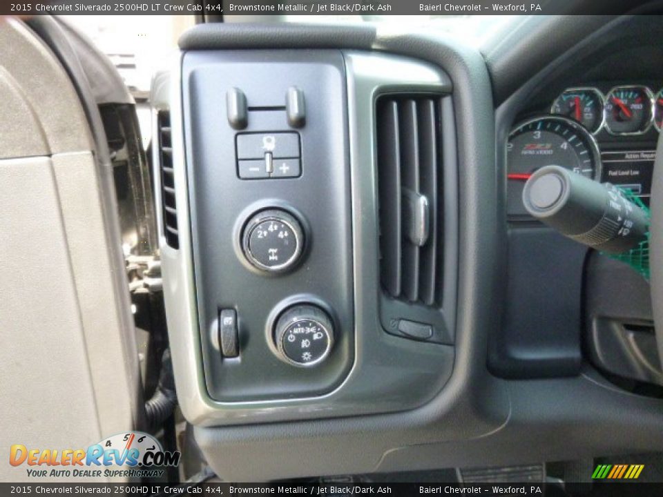 2015 Chevrolet Silverado 2500HD LT Crew Cab 4x4 Brownstone Metallic / Jet Black/Dark Ash Photo #15