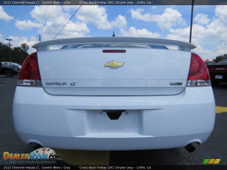 2013 Chevrolet Impala LT Summit White / Gray Photo #6