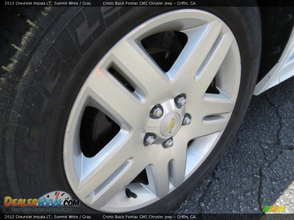 2013 Chevrolet Impala LT Summit White / Gray Photo #9