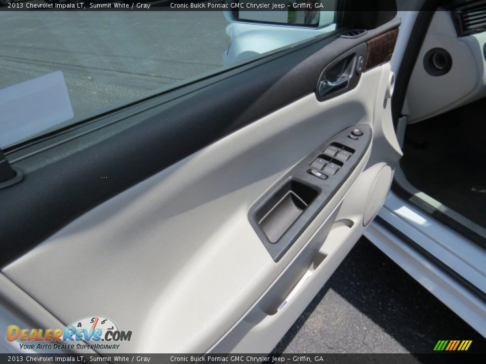 2013 Chevrolet Impala LT Summit White / Gray Photo #11