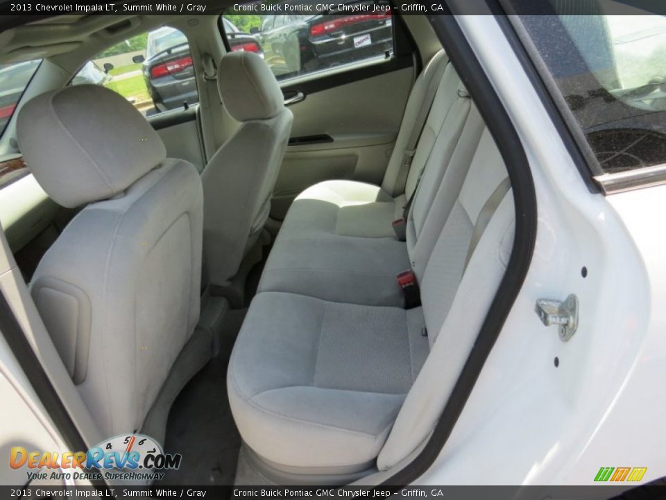 2013 Chevrolet Impala LT Summit White / Gray Photo #12