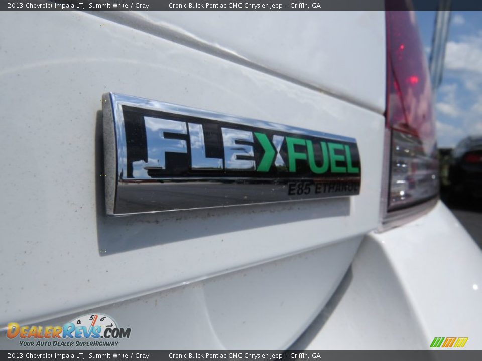 2013 Chevrolet Impala LT Summit White / Gray Photo #13