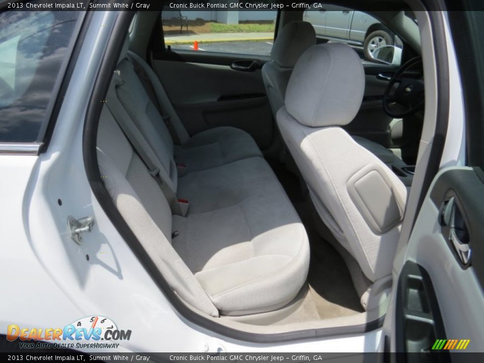 2013 Chevrolet Impala LT Summit White / Gray Photo #14