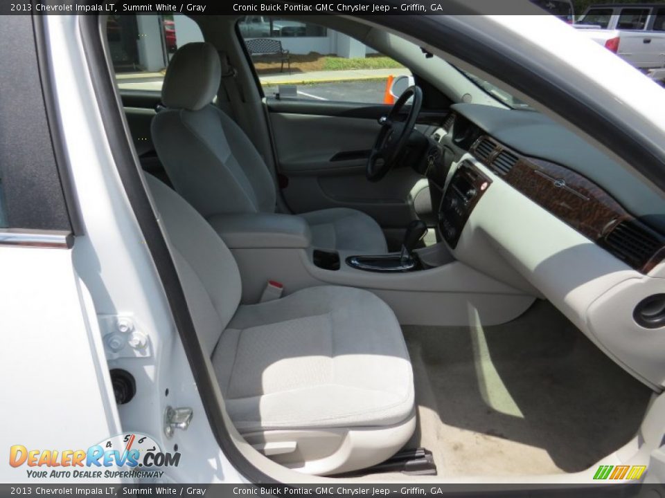 2013 Chevrolet Impala LT Summit White / Gray Photo #15