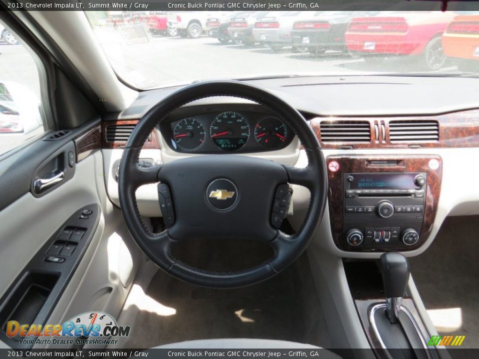2013 Chevrolet Impala LT Summit White / Gray Photo #19