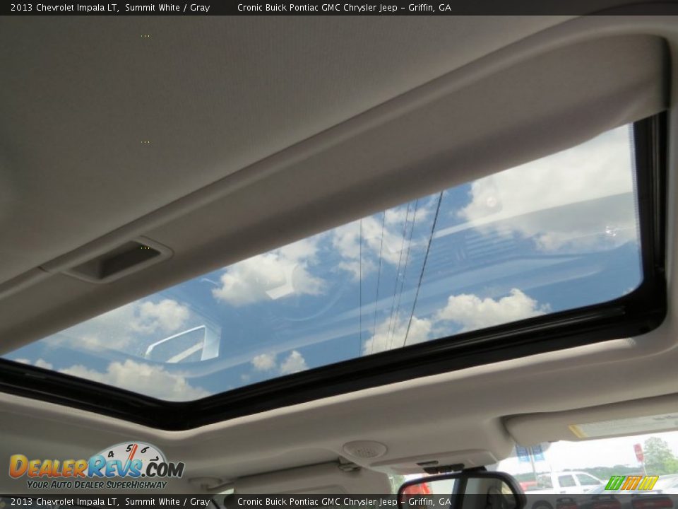 2013 Chevrolet Impala LT Summit White / Gray Photo #20