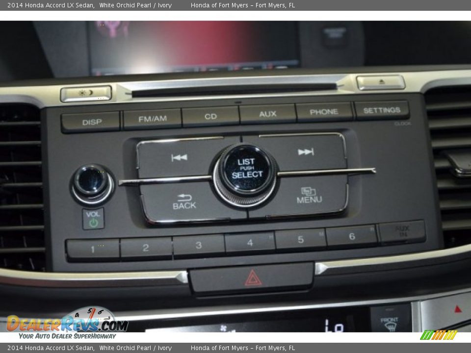 2014 Honda Accord LX Sedan White Orchid Pearl / Ivory Photo #18