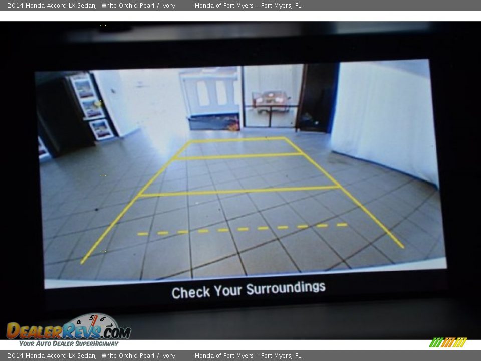 2014 Honda Accord LX Sedan White Orchid Pearl / Ivory Photo #21