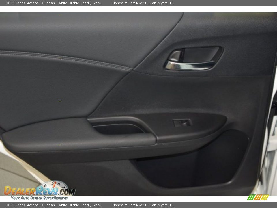 2014 Honda Accord LX Sedan White Orchid Pearl / Ivory Photo #22