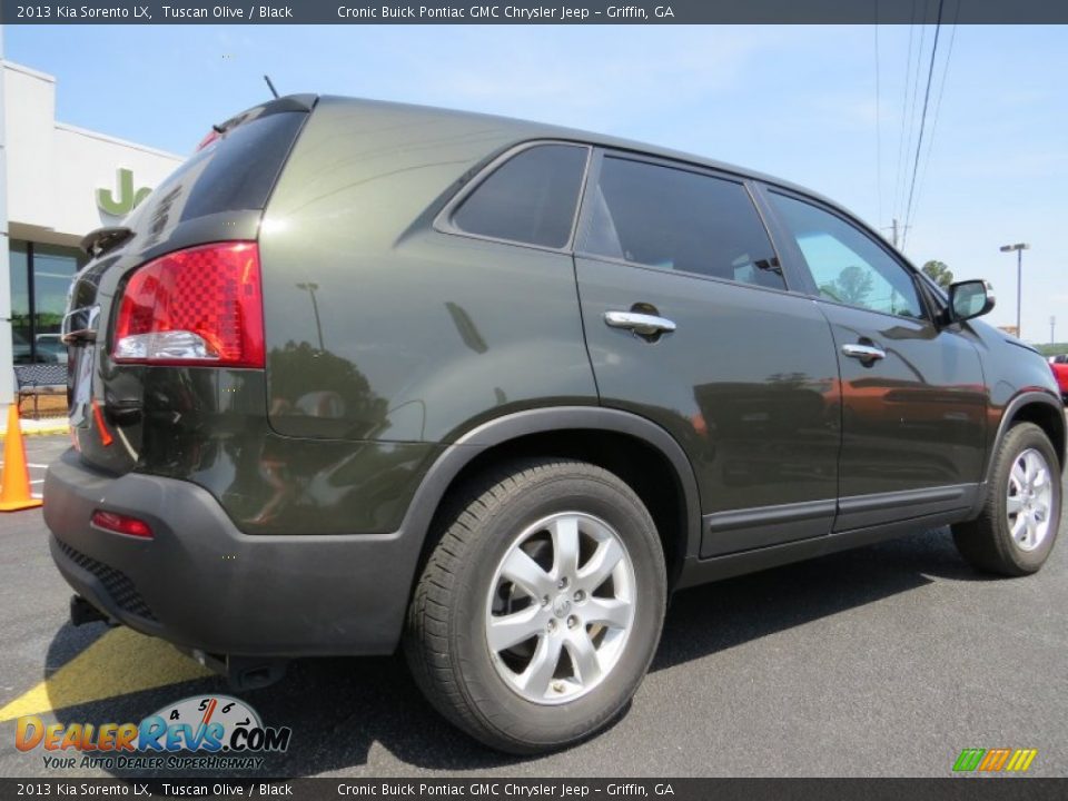 2013 Kia Sorento LX Tuscan Olive / Black Photo #7