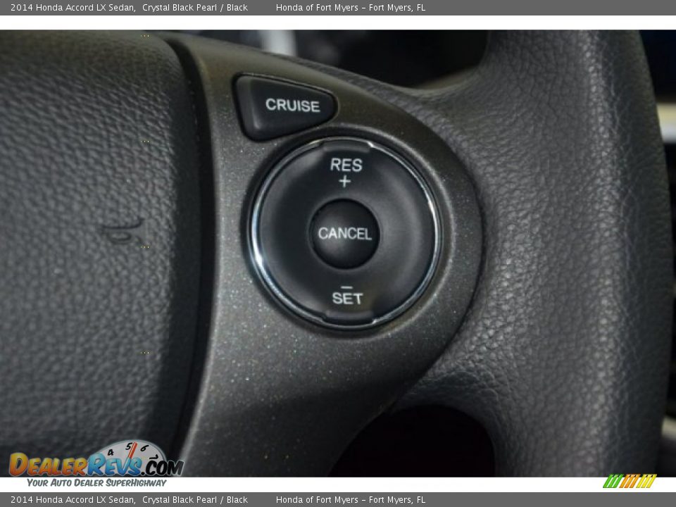 2014 Honda Accord LX Sedan Crystal Black Pearl / Black Photo #13