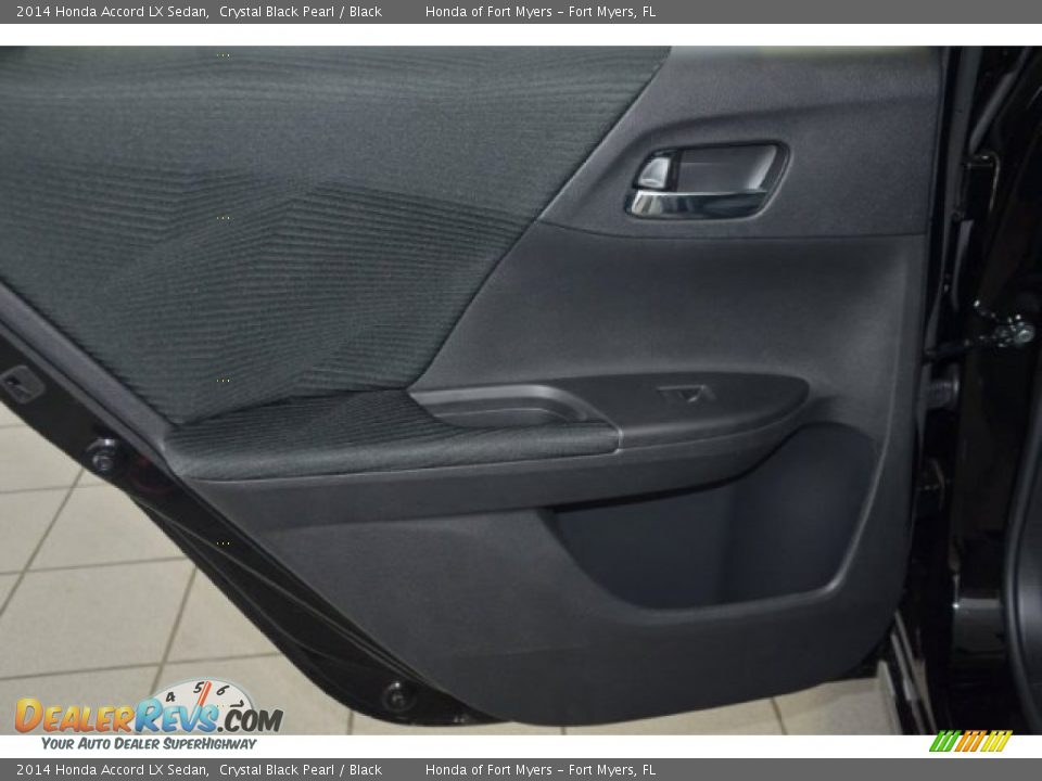2014 Honda Accord LX Sedan Crystal Black Pearl / Black Photo #18