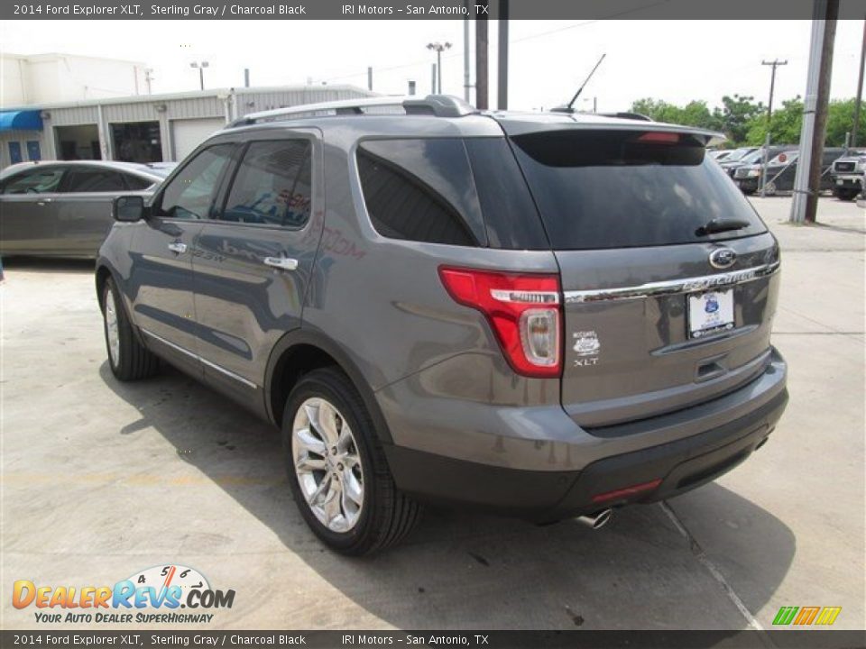 2014 Ford Explorer XLT Sterling Gray / Charcoal Black Photo #5
