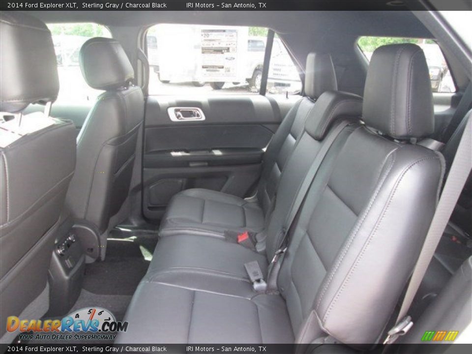 2014 Ford Explorer XLT Sterling Gray / Charcoal Black Photo #11