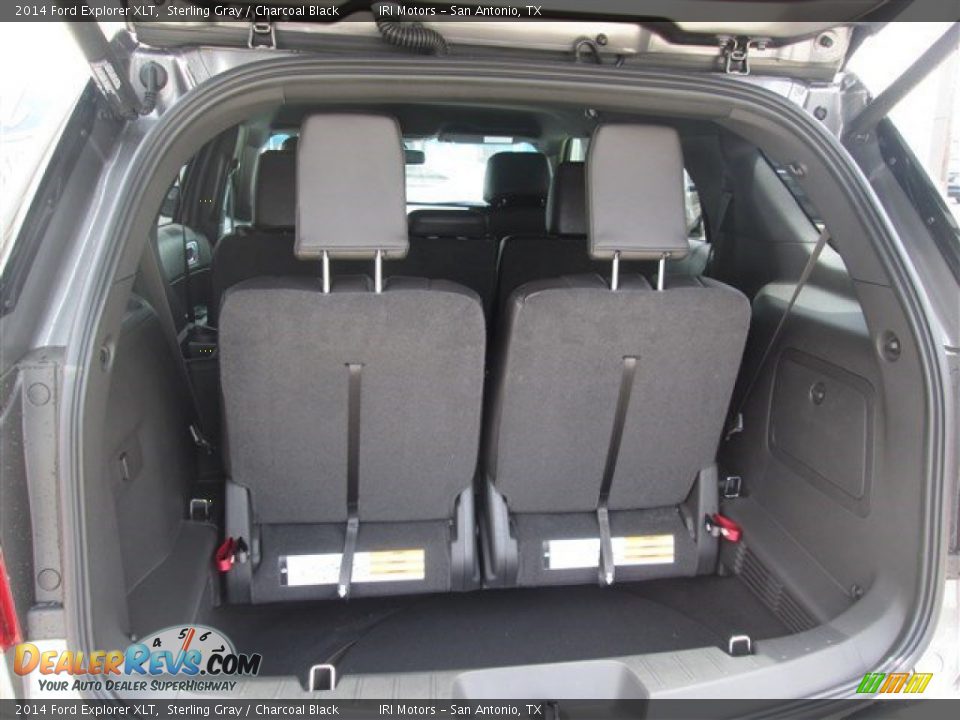 2014 Ford Explorer XLT Sterling Gray / Charcoal Black Photo #12