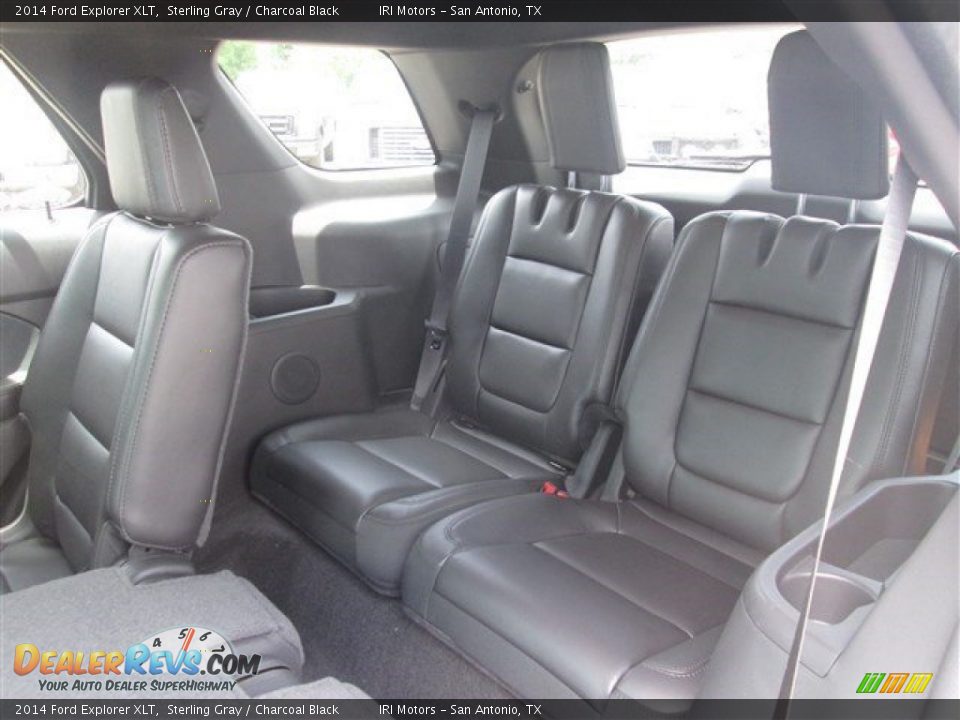 2014 Ford Explorer XLT Sterling Gray / Charcoal Black Photo #14