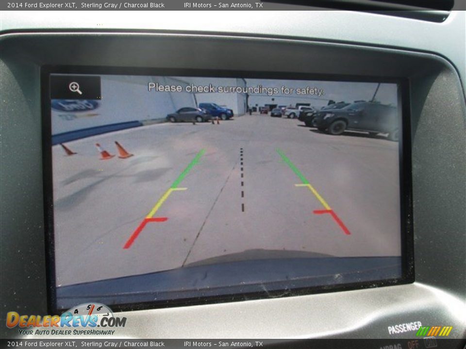 2014 Ford Explorer XLT Sterling Gray / Charcoal Black Photo #15