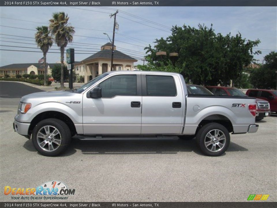 2014 Ford F150 STX SuperCrew 4x4 Ingot Silver / Black Photo #1