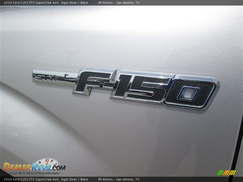 2014 Ford F150 STX SuperCrew 4x4 Ingot Silver / Black Photo #5